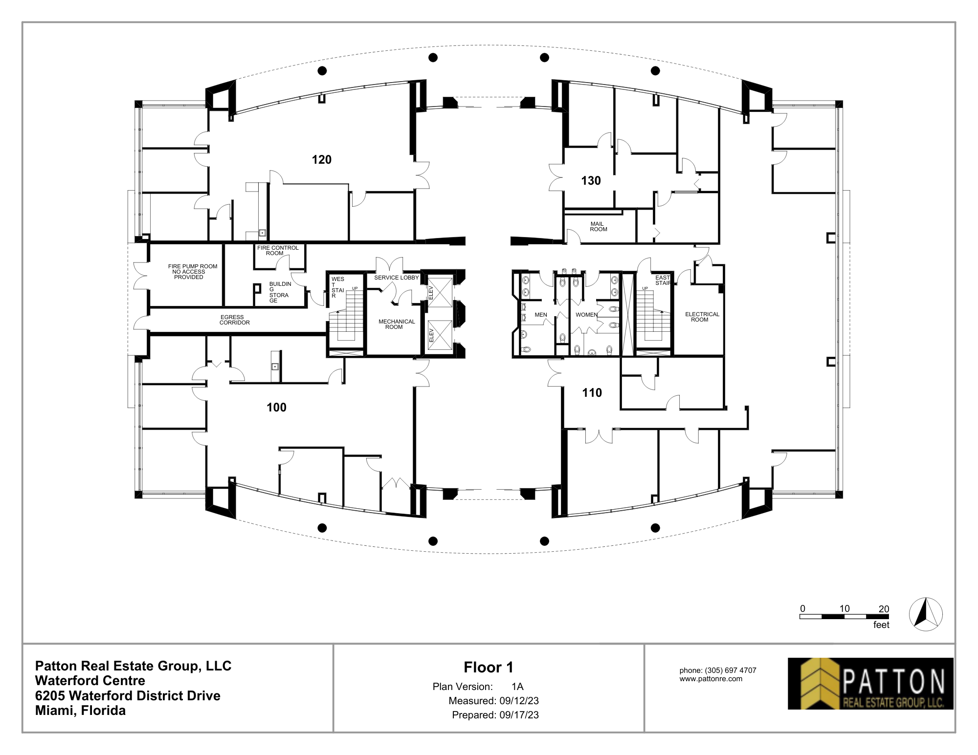 Waterford Centre floor plan